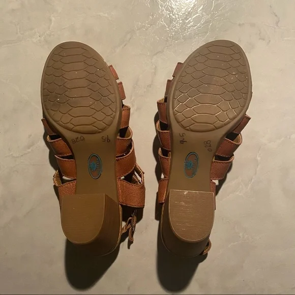 🌸Montana heel sandals size 9.5M - Picture 5 of 5